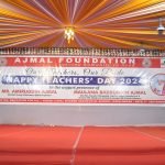 Teachers’ Day 2024 celebration in the august presence of Mr Amiruddin Ajmal Sahab, Hon’ble group chairman of Ajmal Perfumes and Maulana Badaruddin Ajmal Sahab, Hon’ble founder managing trustee of Ajmal Foundation and the presentation of a memento prepared by the students of Ajmal Law College, Hojai on the eve of Teacher’s Day 2024